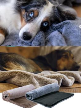 Kuscheldecke Alaska von Petlando - Hundedecke - Katzendecke - Reisedecke - Einlage Transportbox